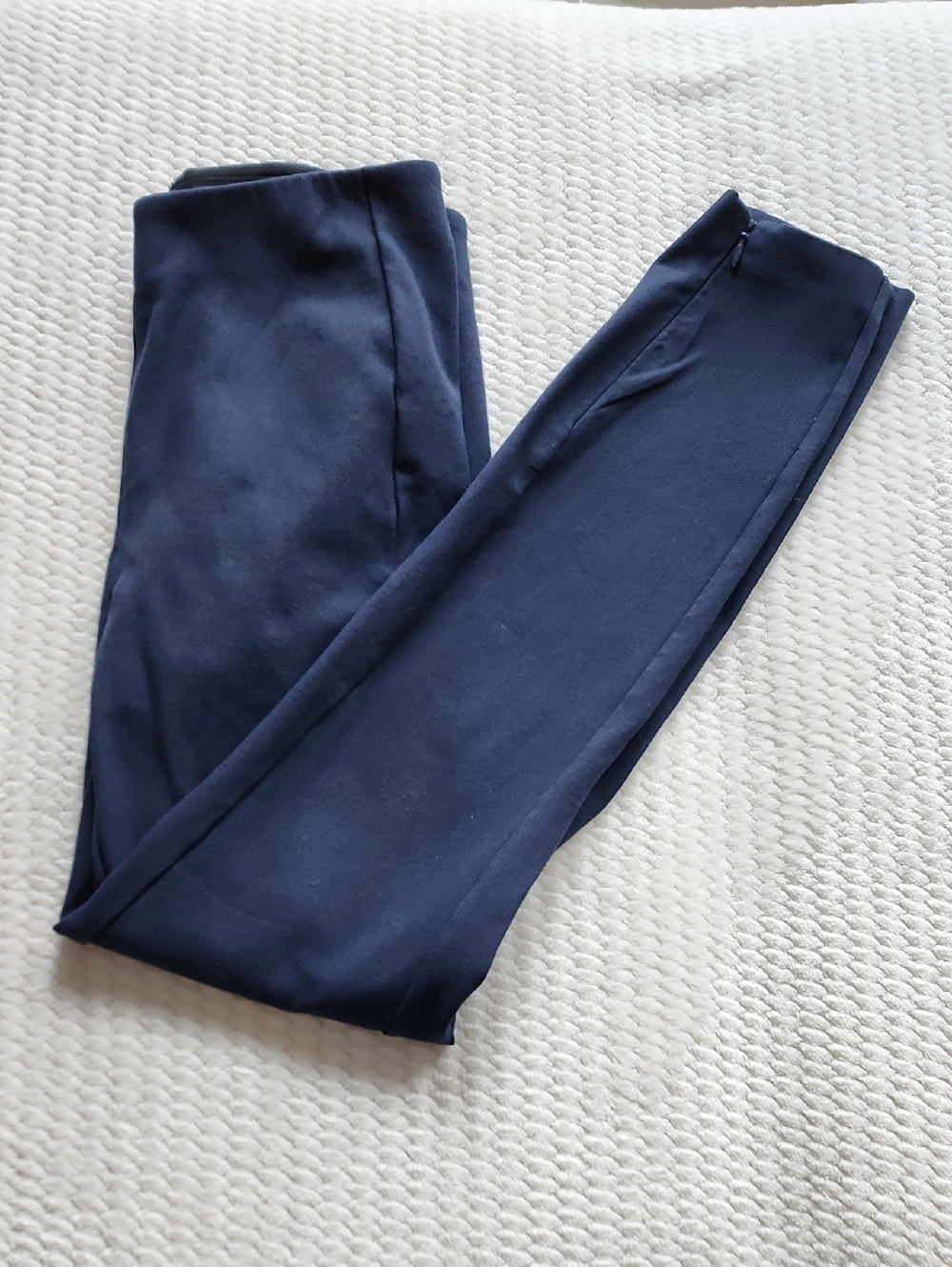 Ralph Laure Navy Slim Leg Ankle Pants